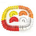 TTS Coloured Place Value Number Fans 60pcs  hi\-res