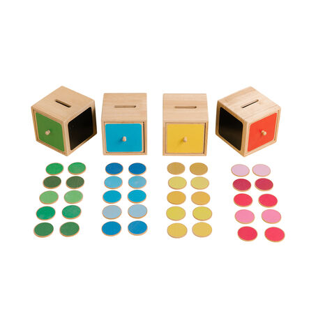 Wooden Post Sort \'n\' Play Cubes  hi\-res