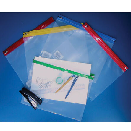 Flipfile Plastic Zip Wallets A4 25pk  hi\-res