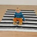 Black and White Cosy World Carpet L195 x W136cm  hi\-res