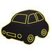 TTS Transport Themed Assorted Chalkboards 5pk  hi\-res