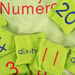 French Number Bean Bags 20pk  hi\-res