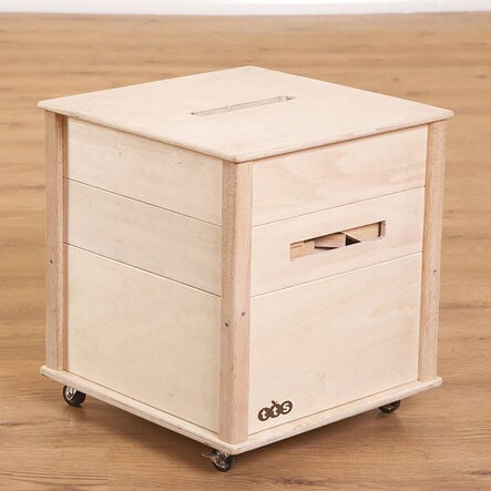 Wooden Creative Crate with Blocks  hi\-res