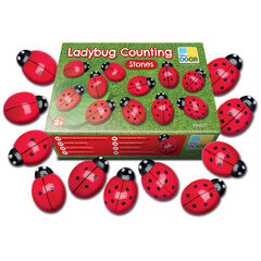 Ladybugs Counting Stones 22pk  hi-res