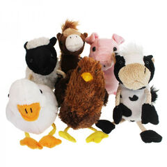 Finger Puppets Farm Animals 6pcs  Finger Puppets Farm Animals 6pcs  hi-res