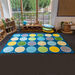 Circles Rectangular Placement Carpet  hi\-res