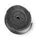 TTS Scalloped Fade Resist Corrugated Border Rolls Black 15m x 57mm Black hi\-res