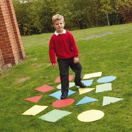 TTS Outdoor Geometric Shapes Mats 16pcs  hi\-res