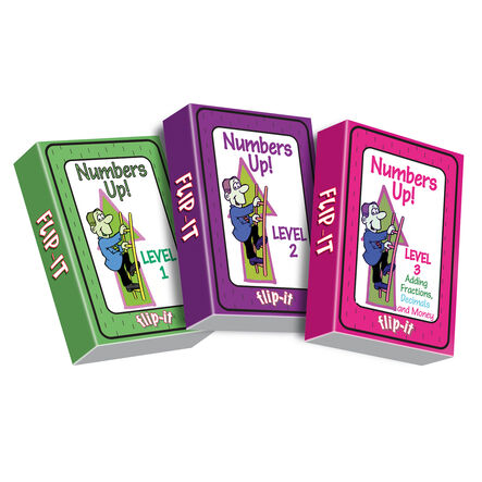 Flip\-It Numbers Up! Activity Cards  hi\-res
