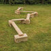 Outdoor Wooden Mini Adventure Trail 14pcs  hi\-res