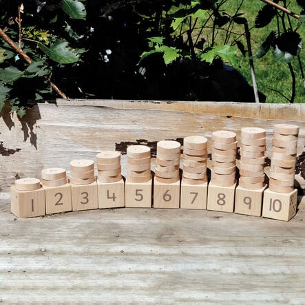 1\-10 Natural Number Stacker  hi\-res