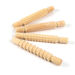 Textured Wooden Rolling Pin Set 4pk  hi\-res