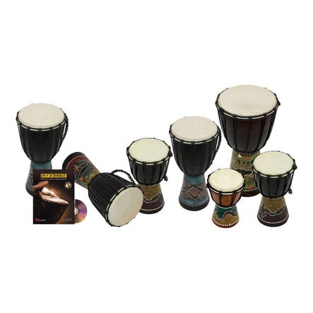 Djembe Drum Starter Set 7pk  hi\-res