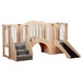 Hide \'n\' Slide Kinder Gym with Roof  hi\-res