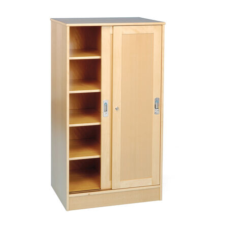Large Beech Storage Cupboard  hi\-res