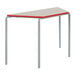 Crush Bent PU Edge Trapezoid Table  hi\-res