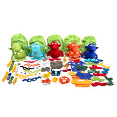 TTS Alice Sharp's Monster Maths Take Home Bags 5pk  TTS Alice Sharp's Monster Maths Take Home Bags 5pk  hi-res