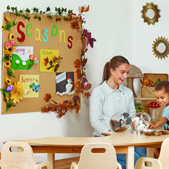 Natural Colour Unframed Noticeboard  hi-res