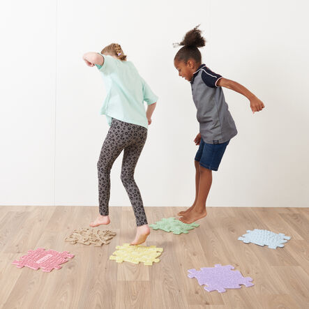 Happy Feet Pastel Floor Mats  hi\-res