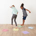 Happy Feet Pastel Floor Mats  hi\-res