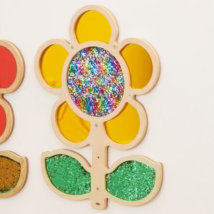 TTS Mark Making Sequin and Mirror Daisy Frames  hi\-res