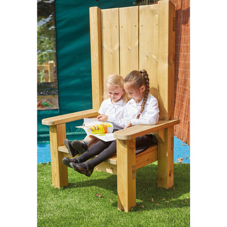 Large Adult Wooden Story Tellers\' Chair  hi\-res
