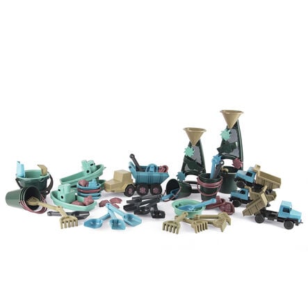 Recycled Marine Plastic Sand \x26 Water Set 59pk  hi\-res