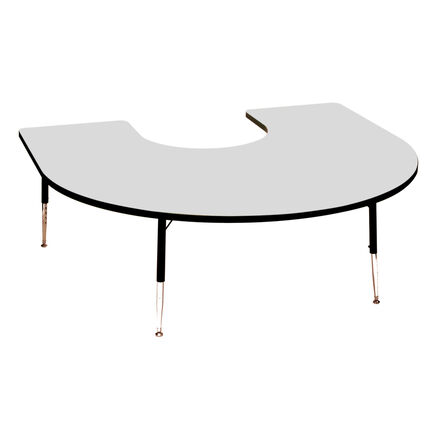 Height Adjustable Horseshoe Classroom Table  hi\-res