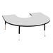 Height Adjustable Horseshoe Classroom Table  hi\-res