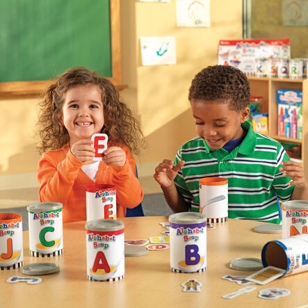 Learning Resources Alphabet Soup Sorters 26pk  hi\-res