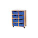 Mobile Double Tray Storage Unit 8 Deep  hi\-res