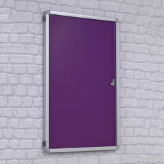 FlameShield Lockable Noticeboard  FlameShield Lockable Noticeboard  hi-res