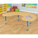 Copenhagen height adjustable horseshoe shaped 6\-seater table  hi\-res