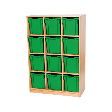 Static Triple Tray Storage Unit 12 Jumbo  hi\-res