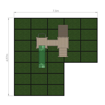 TTS Outdoor Wooden Castle  hi\-res