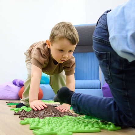 Happy Feet Forest Path Sensory Play Mats 15pk  hi\-res