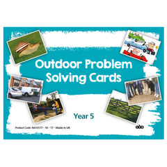 TTS Outdoor Maths Problem Solving Cards Year 5 30pk  TTS Outdoor Maths Problem Solving Cards Year 5 30pk  hi-res