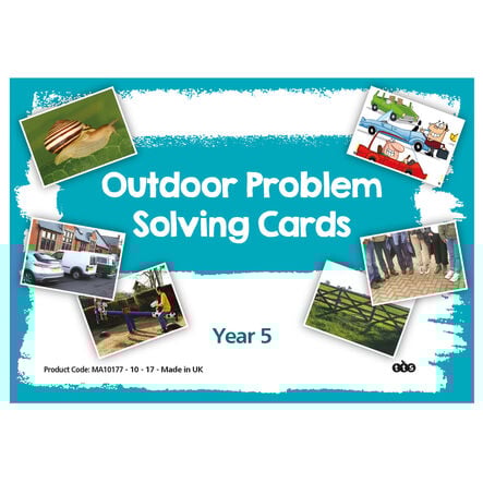 TTS Outdoor Maths Problem Solving Cards Year 5  hi\-res