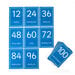 TTS Laminated Number Cards 1\-100  hi\-res
