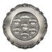 Jewish Brass Seder Plate  hi\-res