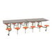 Rectangular 12 Seater Folding Table  hi\-res