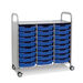Callero Tray Trolley 24 Shallow Trays  hi\-res