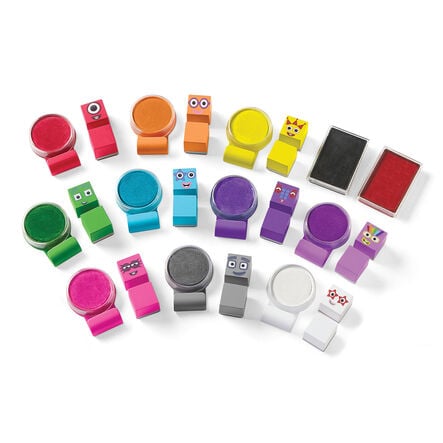 Numberblocks Stampoline Park Stamp Activity Set  hi\-res