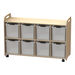 Millhouse 4 Column Shelf Storage with tub  hi\-res