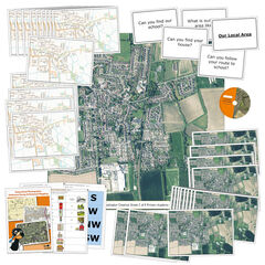 Aerial Photography School Map Classroom Pack  hi-res