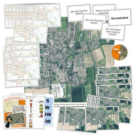 Aerial Photography School Map Classroom Pack  hi\-res
