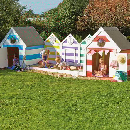 Seaside Village Sandpit and Decking  hi\-res