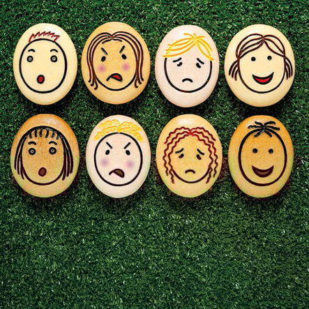 Jumbo Emotion Pebbles 8pk  hi\-res