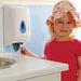 Half Width Hand Towels 1 Ply Green 24pk  hi\-res