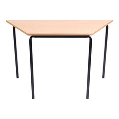MDF Edge Trapezoidal Table 110x55cm  hi-res